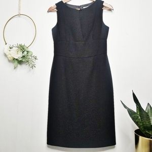 Jessica Howard Black Sleeveless Sheath Dre…